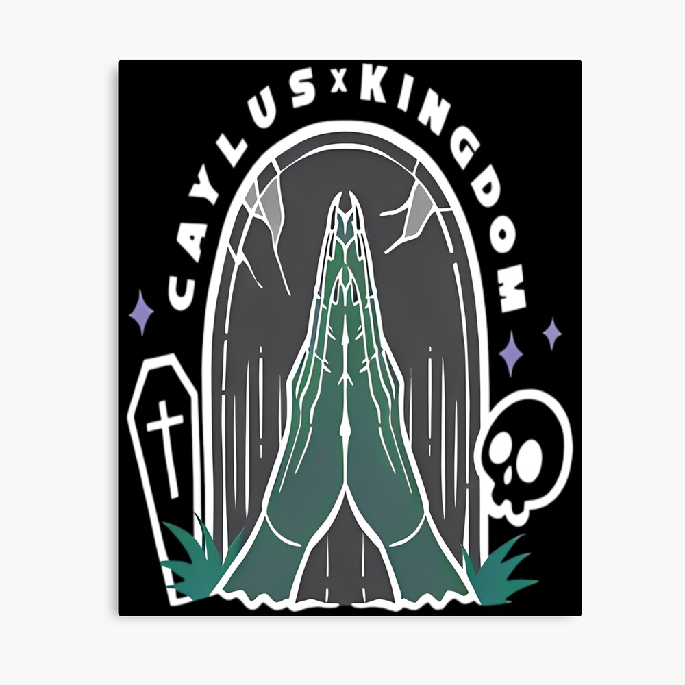 Caylus X Kingdom Kids Aura Hands Cute Aura Game Poster