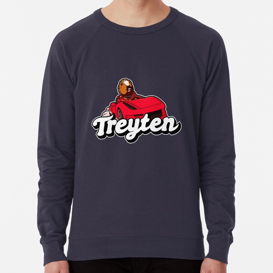 Car White Treyten Sweatshirt - Image 5