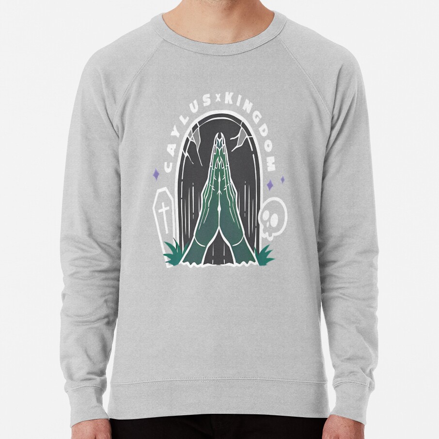 Caylus X Kingdom Kids Aura Hands Cute Aura Game Sweatshirt - Image 5
