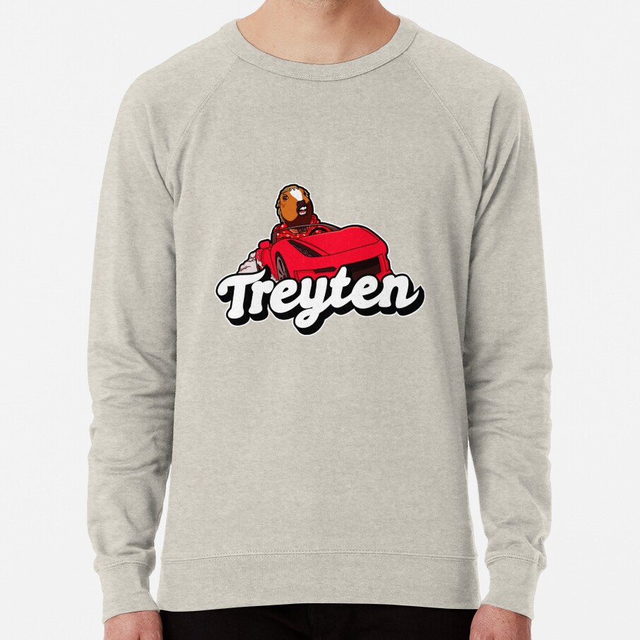 Car White Treyten Sweatshirt - Image 2