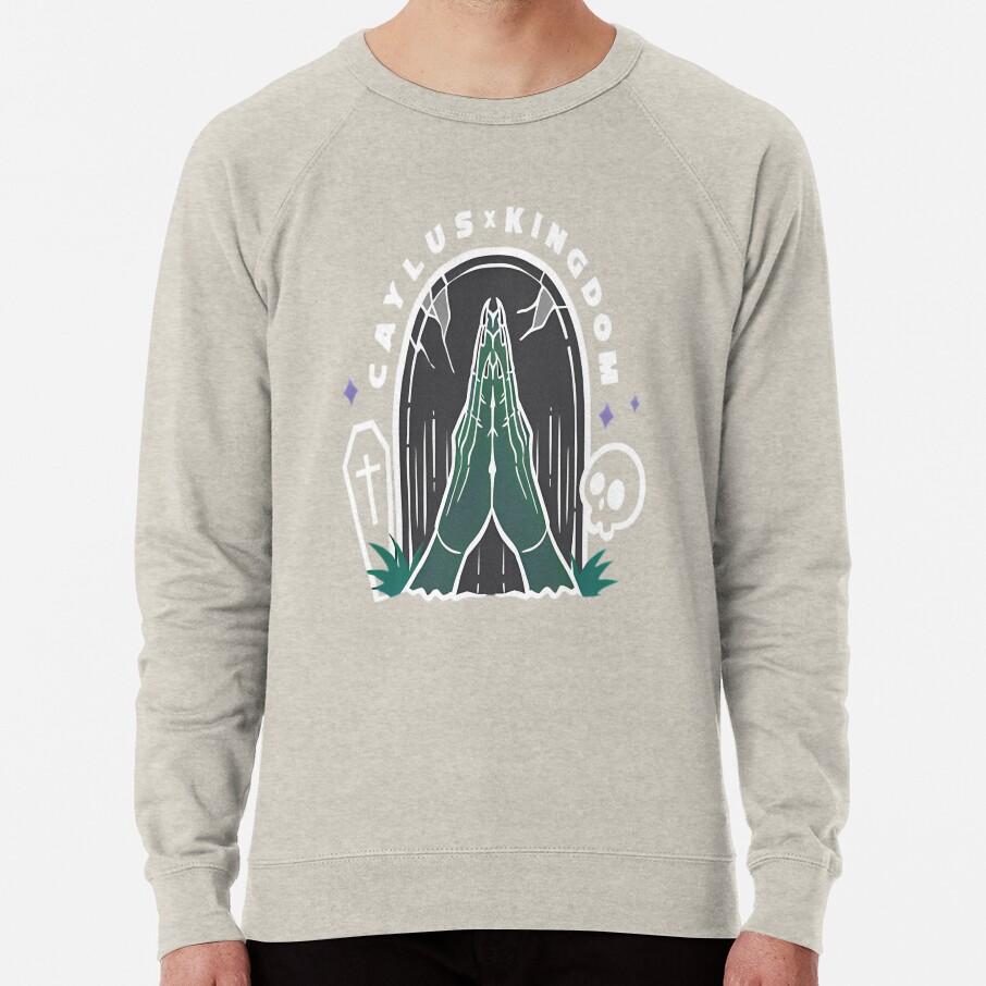 Caylus X Kingdom Kids Aura Hands Cute Aura Game Sweatshirt - Image 2
